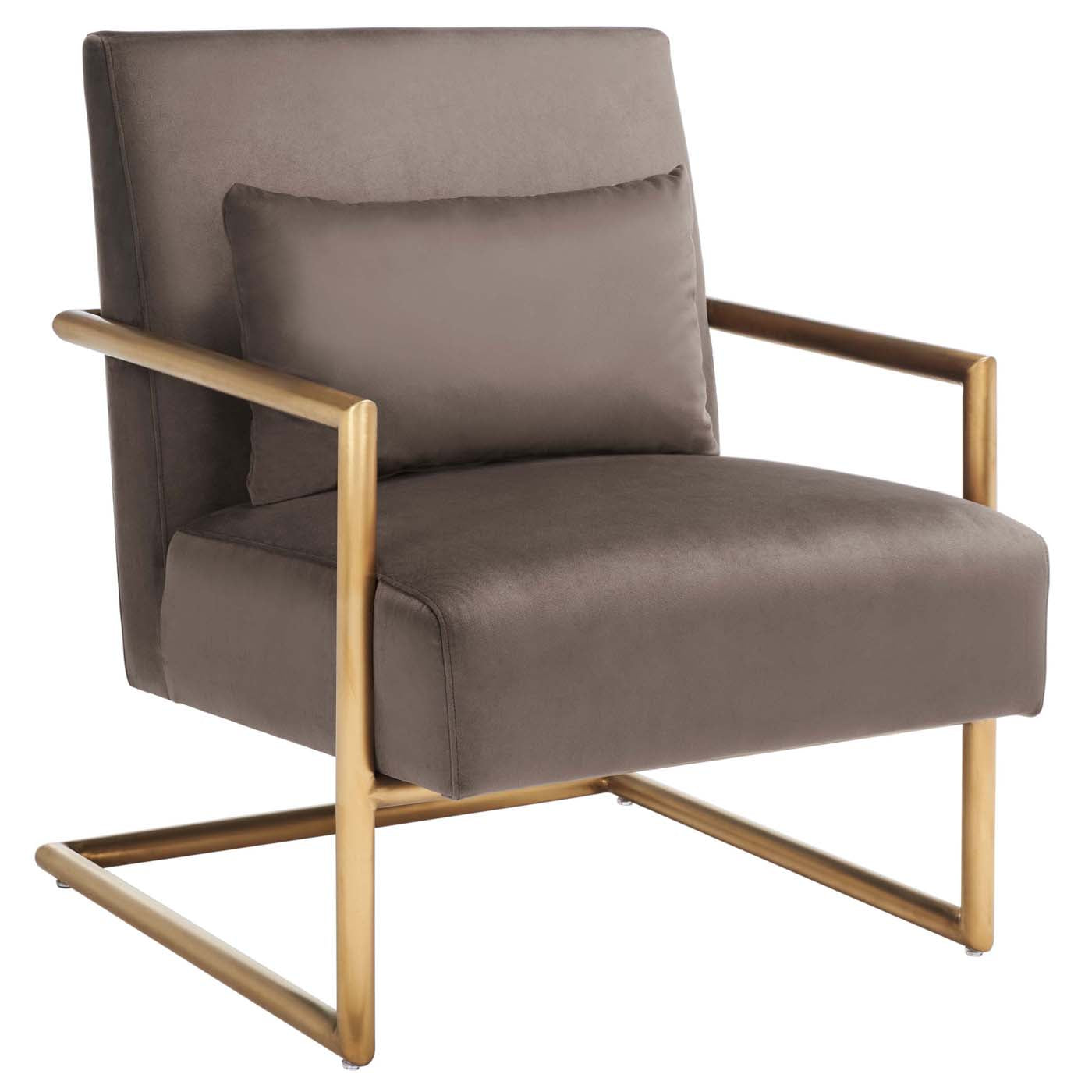 Safavieh Konomi Arm Chair , ACH5204 - Dark Taupe