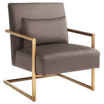Safavieh Konomi Arm Chair , ACH5204 - Dark Taupe