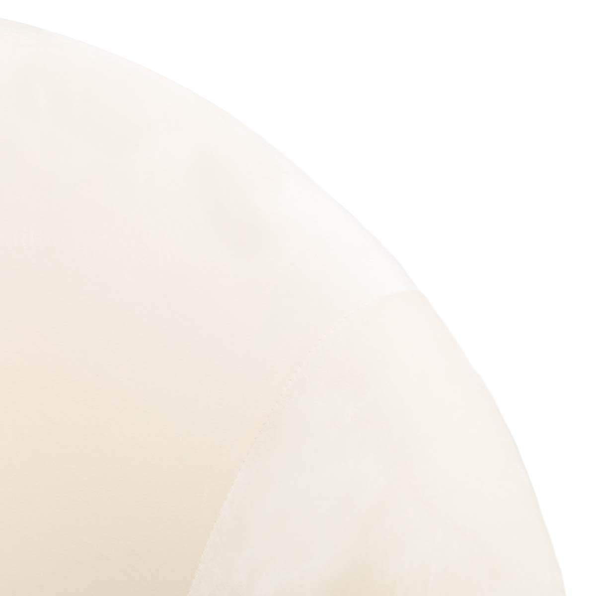 Safavieh Mandi Velvet Accent Chair , ACH6204 - Creme / Gold