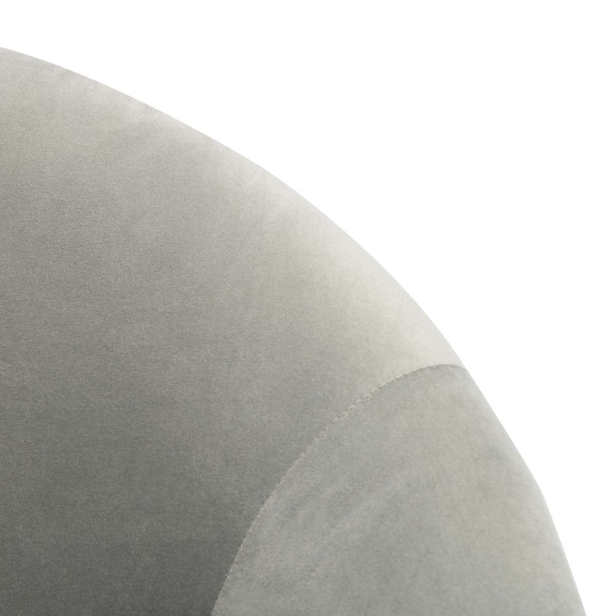 Safavieh Mandi Velvet Accent Chair , ACH6204 - Grey / Gold