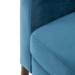 Safavieh Roald Sofa Accent Chair , ACH6209 - Prussian Blue / Antique Coffee