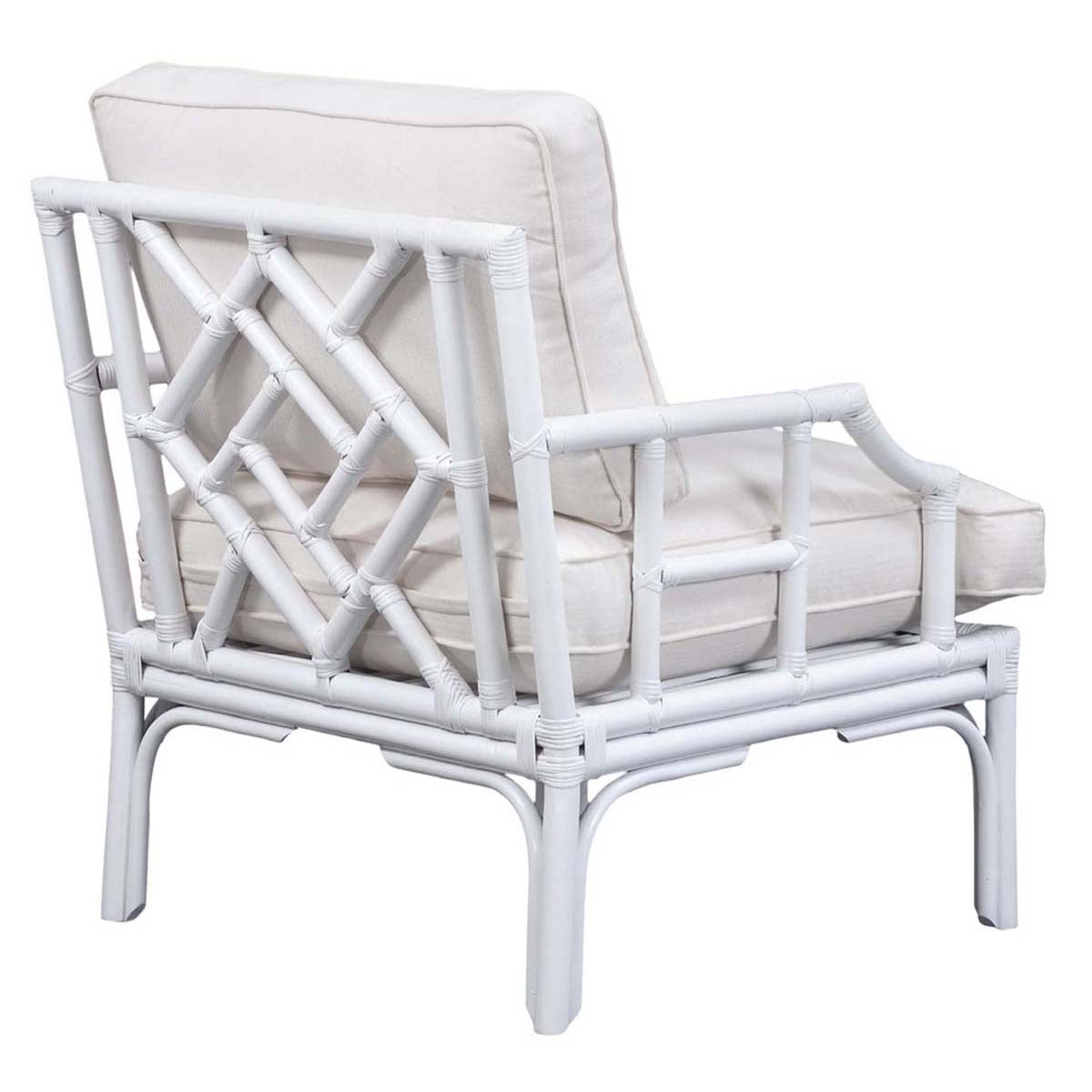 Safavieh Kazumi Accent Chair W/ Cushion , ACH6508 - White