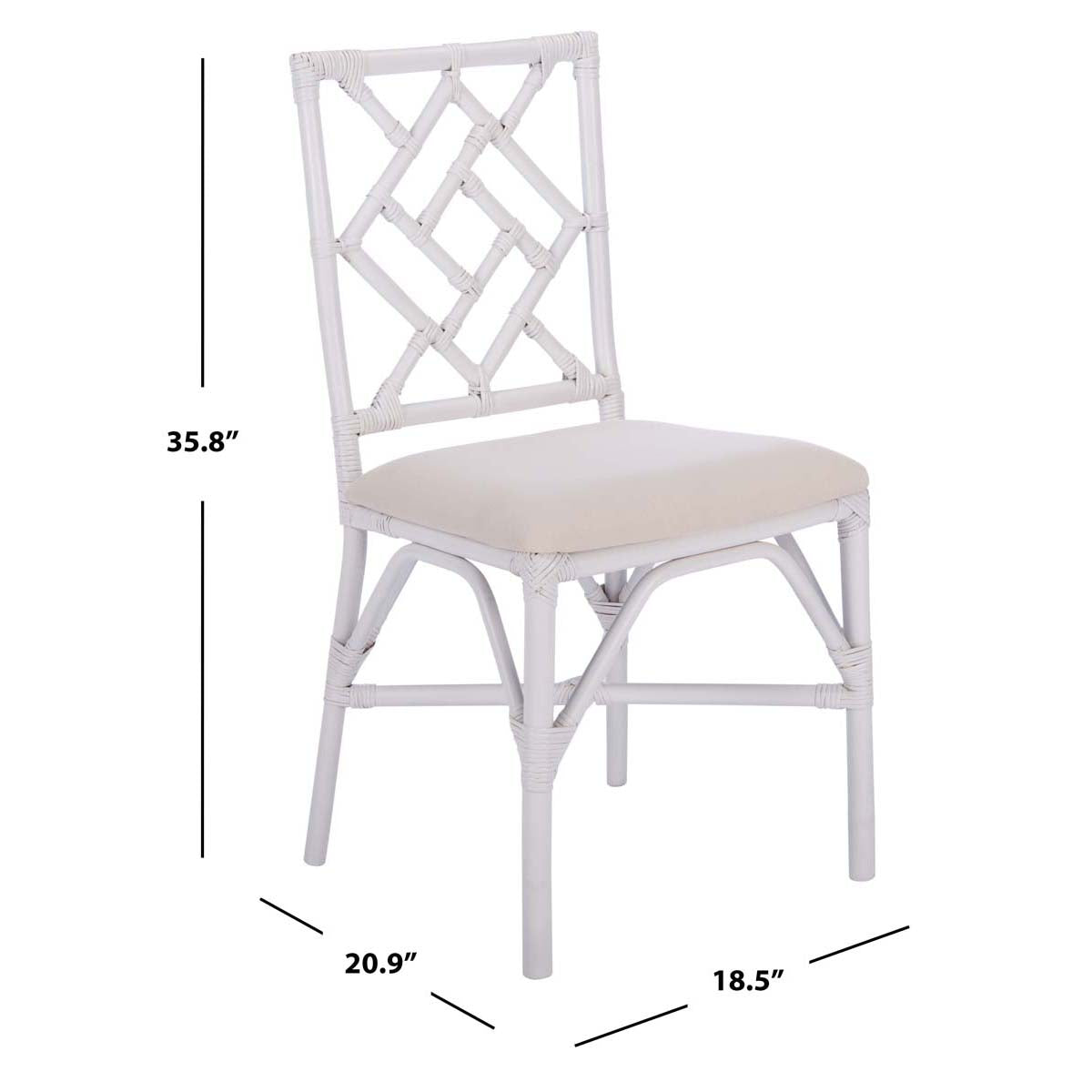 Safavieh Bhumi Accent Chair W/Cushion(Set of 2) , ACH6509