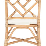 Safavieh Bhumi Accent Chair W/ Cushion (Set of 2) , ACH6509 - Brown/White