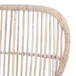 Safavieh Lenu Rattan Accent Chair With Cushion, ACH6510 - Grey White Wash/Black