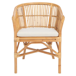 Safavieh Olivia Rattan Accent Chair With Cushion, ACH6516