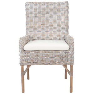 Safavieh Nancy Rattan Accent Chair W/ Cushion , ACH6518