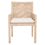 Safavieh Sarai Accent Chair W/ Cushion , ACH6520 - Grey White Wash/White