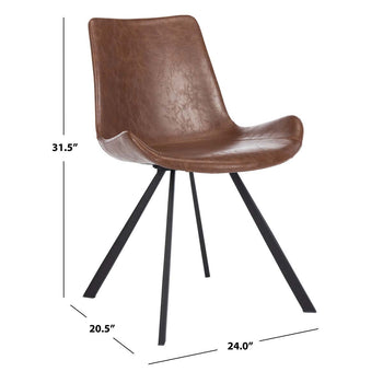 Safavieh Terra Midcentury Modern Dining Chair, ACH7004