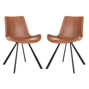 Safavieh Terra Midcentury Modern Dining Chair(Set of 2), ACH7004