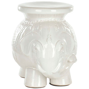 Safavieh Glazed Ceramic Elephant Stool, ACS4501