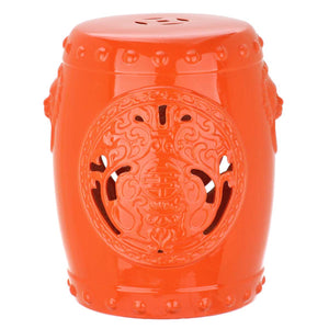 Safavieh Dragon Coin Garden Stool, ACS4533