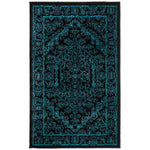 Safavieh Adirondack 108 Rug, Black, ADR108 - Black / Teal