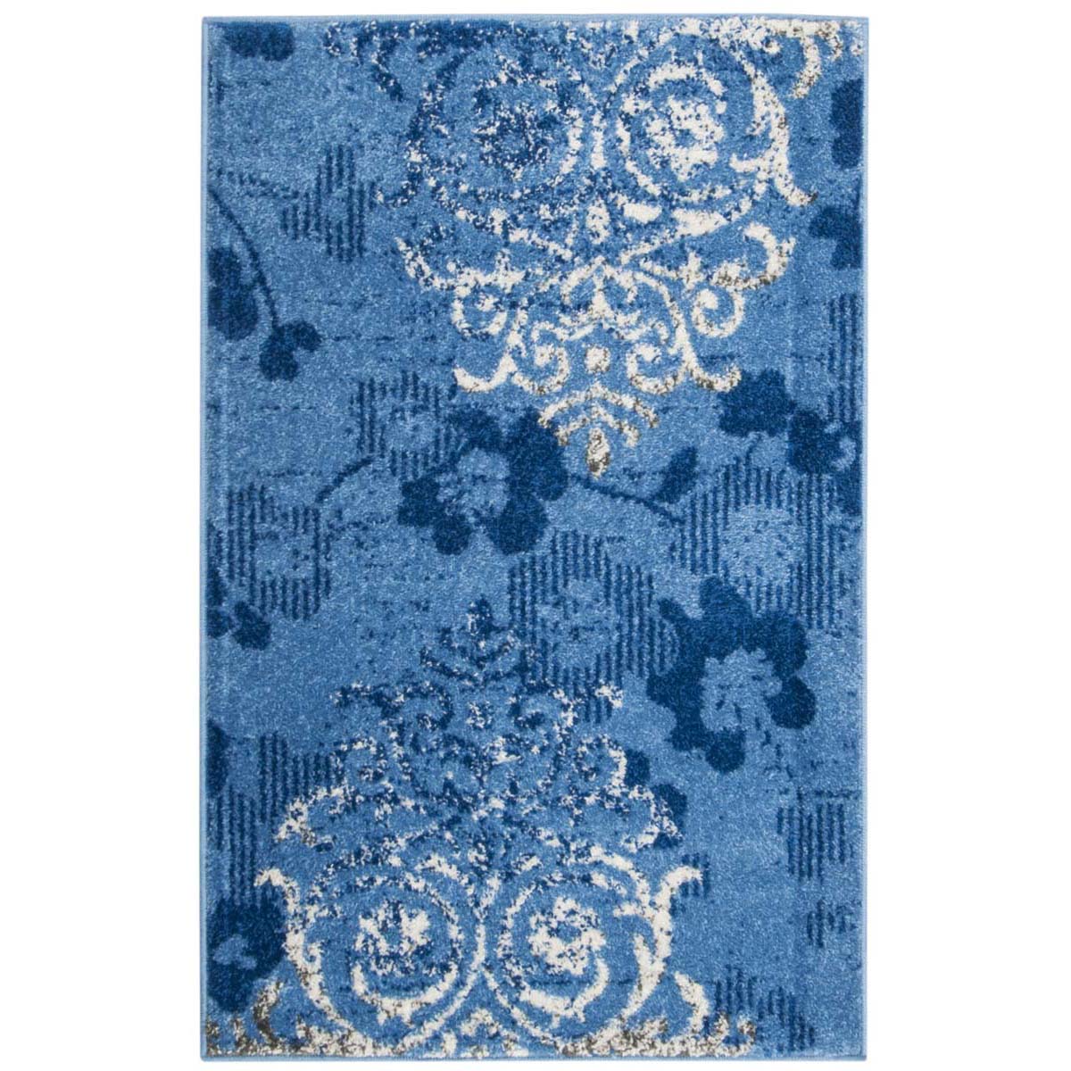 Safavieh Adirondack 114 Rug, Blue, ADR114 - Light Blue / Dark Blue