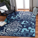 Safavieh Adirondack 114 Rug, Blue, ADR114 - Navy / Aqua