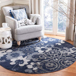 Safavieh Adirondack 114 Rug, Blue, ADR114 - Navy / Silver