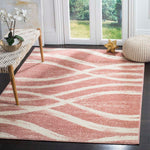 Safavieh Adirondack 125 Rug, White, ADR125 - Rose / Cream