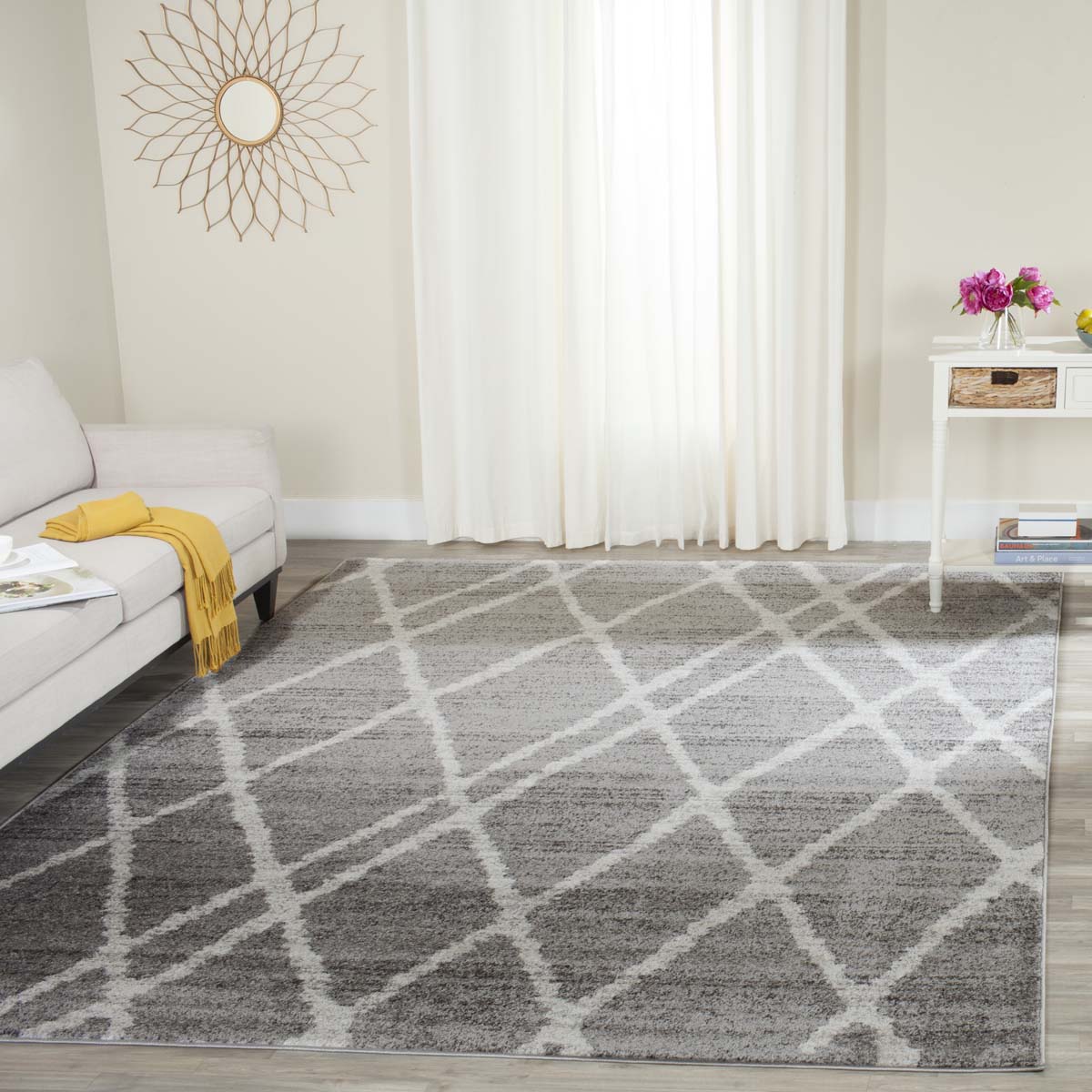 Safavieh Adirondack 128 Rug, ADR128 - IVORY / SILVER
