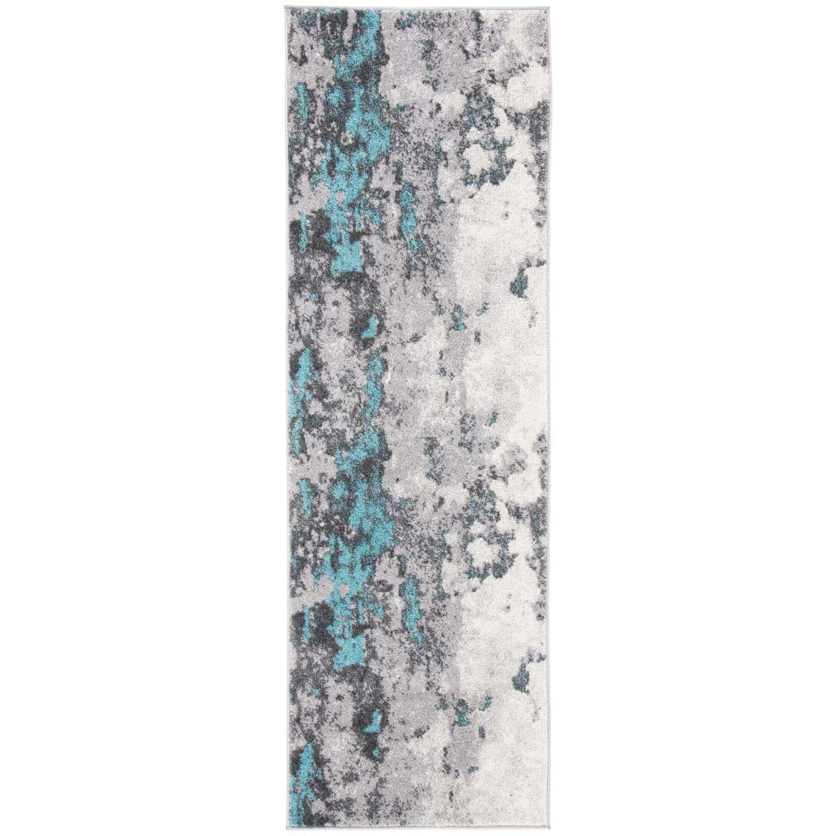 Safavieh Adirondack 134 Rug, Green, ADR134 - Turquoise / Grey