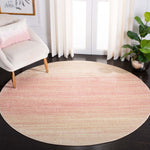 Safavieh Adirondack 142 Rug, White, ADR142 - Pink / Ivory
