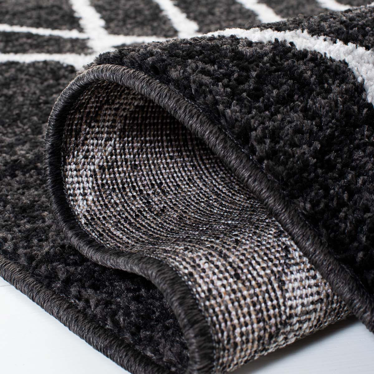 Safavieh Adirondack 162 Rug, ADR162 - BLACK / LIGHT GREY