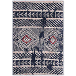Safavieh Adirondack 202 Rug, ADR202 - NAVY / LIGHT GREY