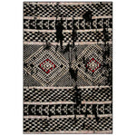 Safavieh Adirondack 202 Rug, ADR202 - BLACK / LIGHT GREY