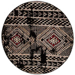 Safavieh Adirondack 202 Rug, ADR202 - BLACK / LIGHT GREY