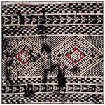 Safavieh Adirondack 202 Rug, ADR202 - BLACK / LIGHT GREY