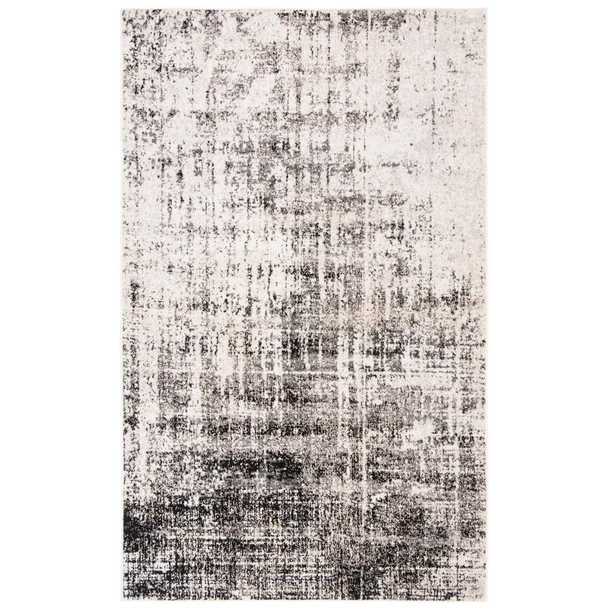Safavieh Adirondack 207 Rug, Silver, ADR207 - Silver / Black