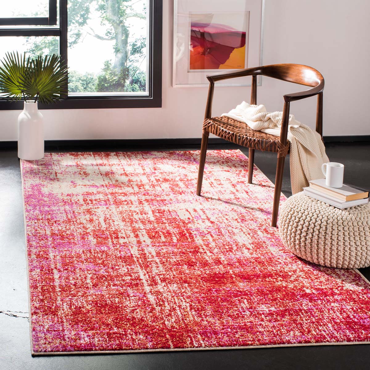 Safavieh Adirondack 207 Rug, Red, ADR207 - Red / Gold