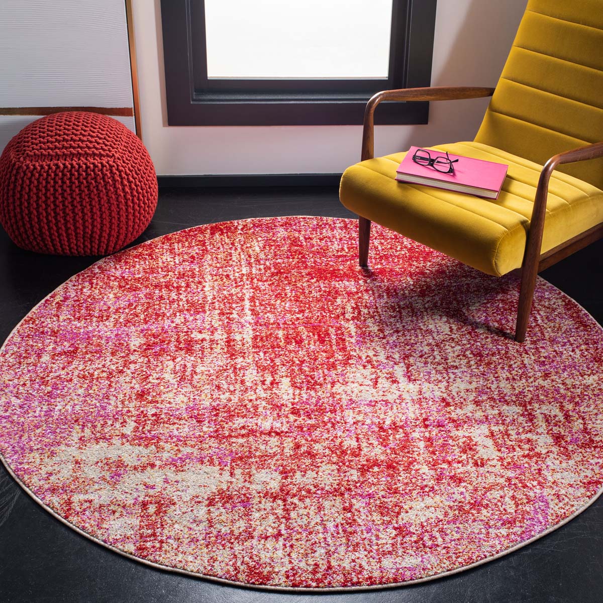 Safavieh Adirondack 207 Rug, Red, ADR207 - Red / Gold