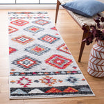 Safavieh Adirondack 245 Rug, ADR245 - GREY / RED