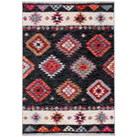 Safavieh Adirondack 245 Rug, ADR245 - BLACK / RED