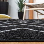 Safavieh Adirondack 251 Rug, Grey, ADR251 - Black / Light Grey