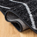 Safavieh Adirondack 251 Rug, Grey, ADR251 - Black / Light Grey