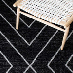 Safavieh Adirondack 251 Rug, Grey, ADR251 - Black / Light Grey