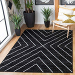 Safavieh Adirondack 251 Rug, Grey, ADR251 - Black / Light Grey