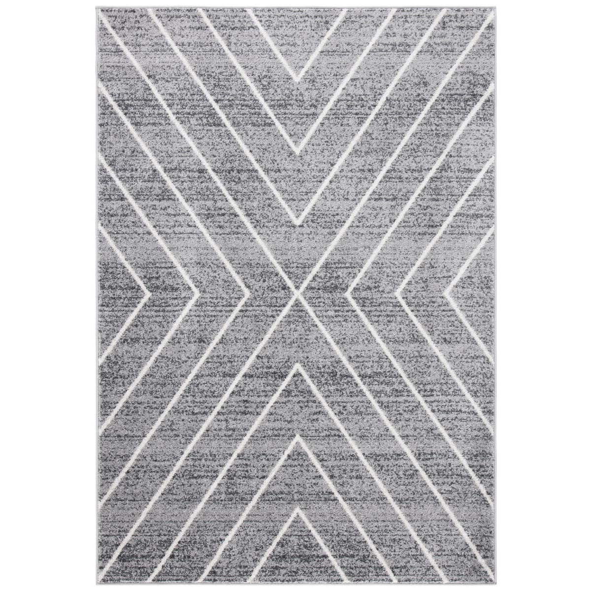 Safavieh Adirondack 251 Rug, Grey, ADR251 - Dark Grey / Ivory