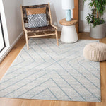 Safavieh Adirondack 251 Rug, Grey, ADR251 - Light Grey / Light Blue