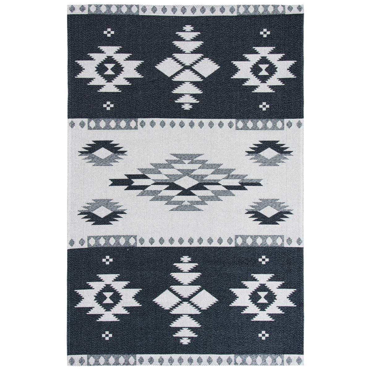 Safavieh Augustine 426 Rug, AGT426 - Black / Light Grey