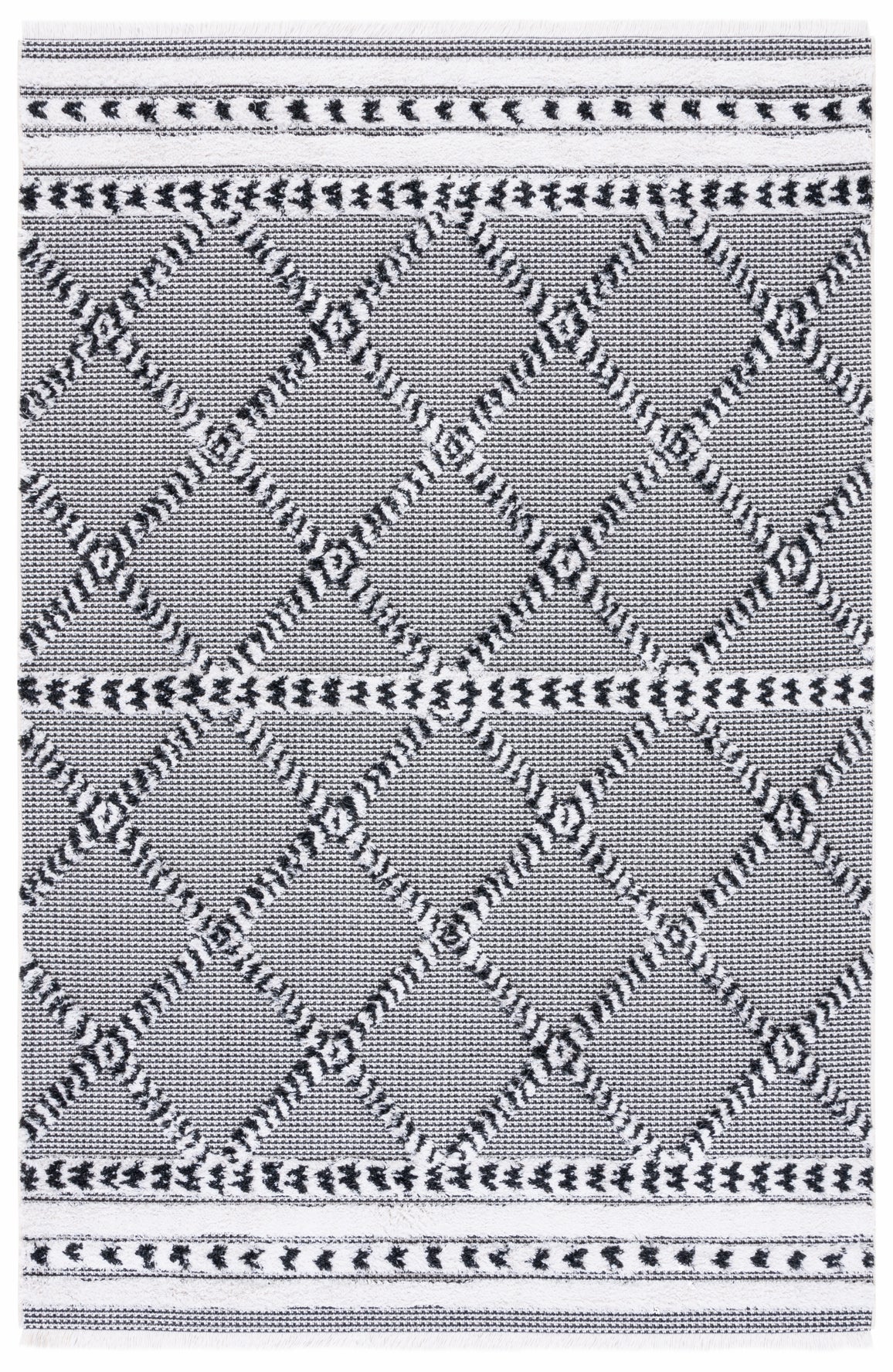 Safavieh Augustine 714 Rug, AGT714 - Black / Ivory