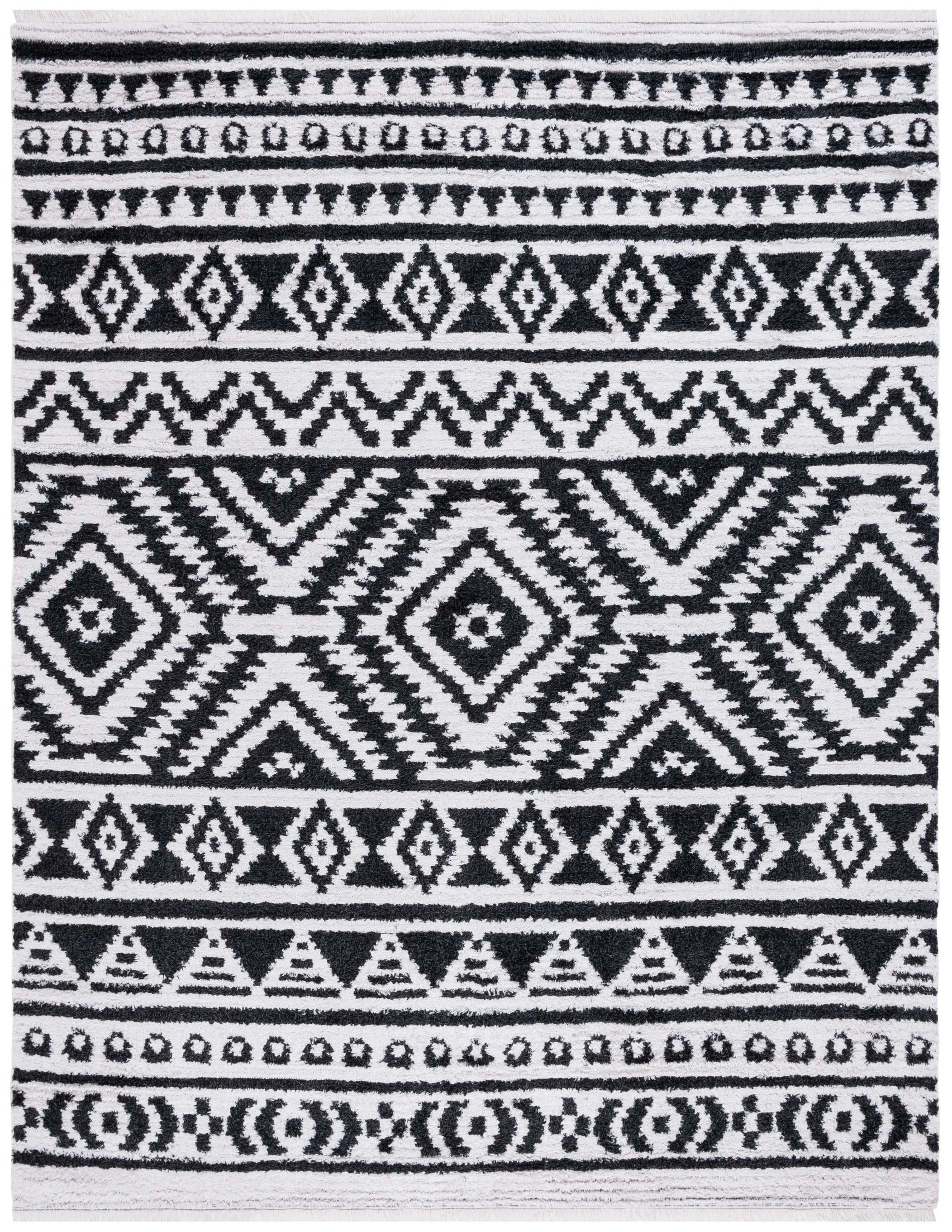 Safavieh Augustine 849 Rug, AGT849 - Black / Ivory