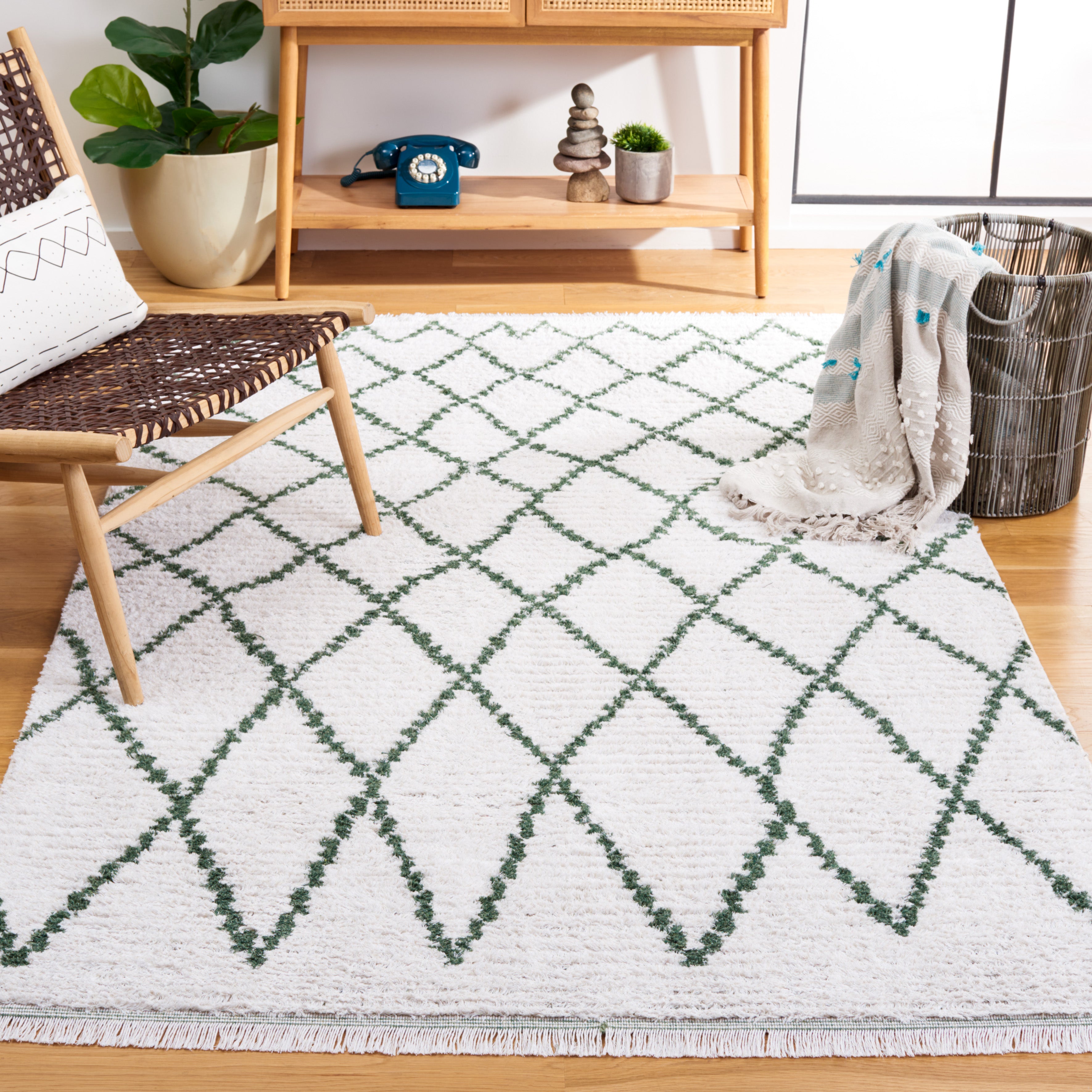 Safavieh Augustine 850 Rug, AGT850 - Ivory / Green