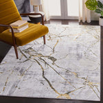 Safavieh Amelia 293 Rug, Grey, ALA293 - Grey / Gold