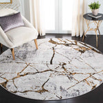 Safavieh Amelia 293 Rug, Grey, ALA293 - Grey / Gold