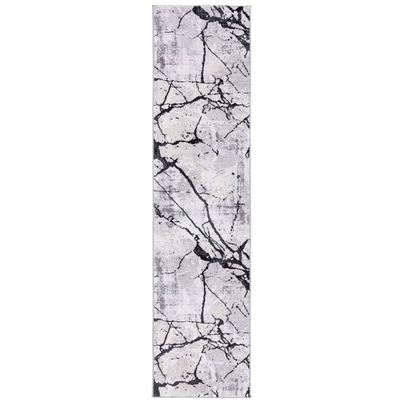 Safavieh Amelia 293 Rug, Black, ALA293 - Grey / Black