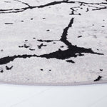 Safavieh Amelia 293 Rug, Black, ALA293 - Grey / Black