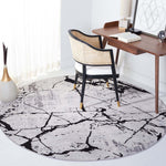 Safavieh Amelia 293 Rug, Black, ALA293 - Grey / Black