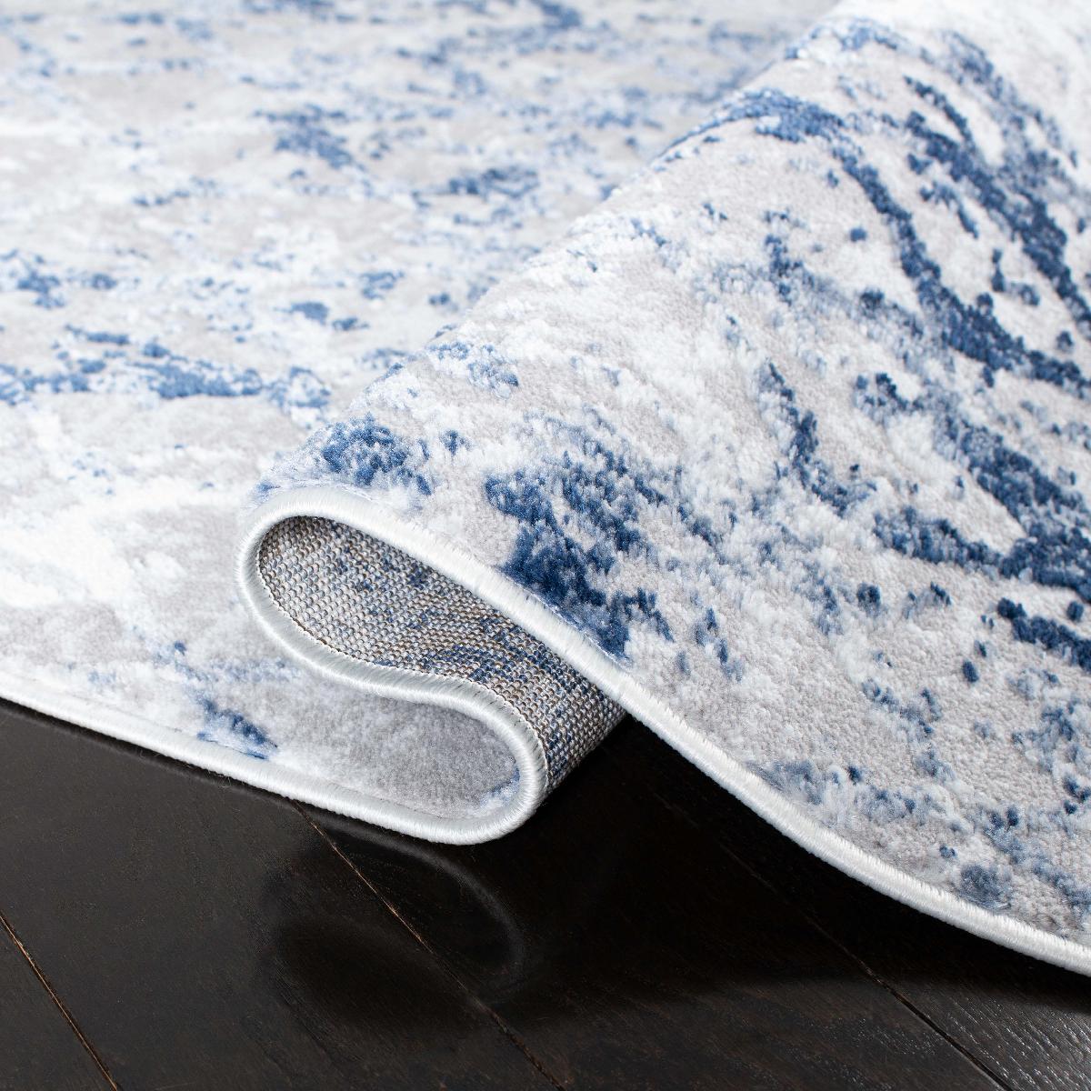 Safavieh AMELIA 783 Rug, ALA783 - GREY / NAVY